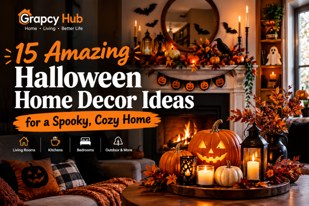 15 halloween home decor ideas for a spooky cozy home