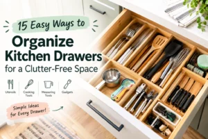 15 Easy Ways to Organize Kitchen Drawers for a Clutter-Free Space